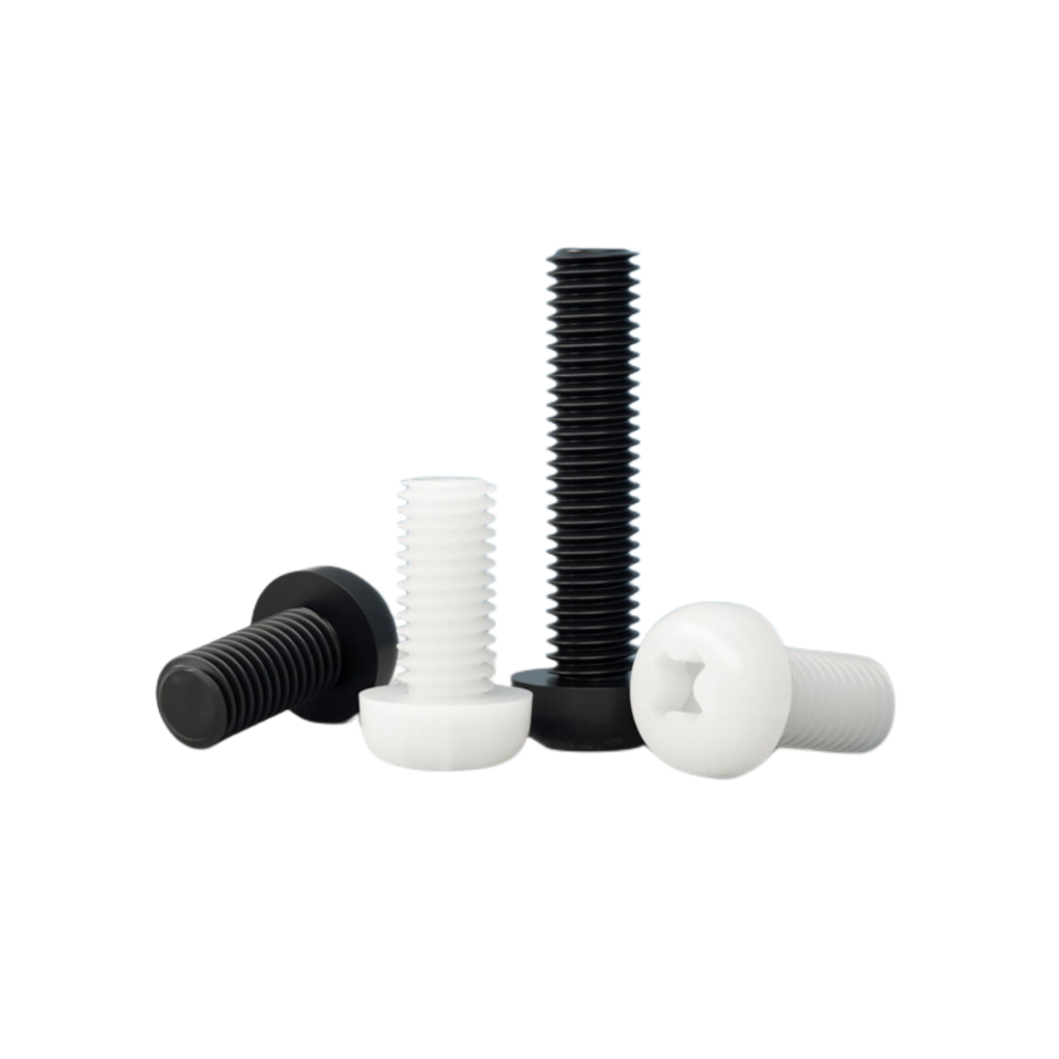 Nylon phillips pan head screws