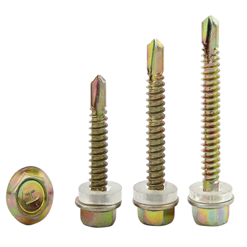 Hexagon flange self - drilling self - tapping screws