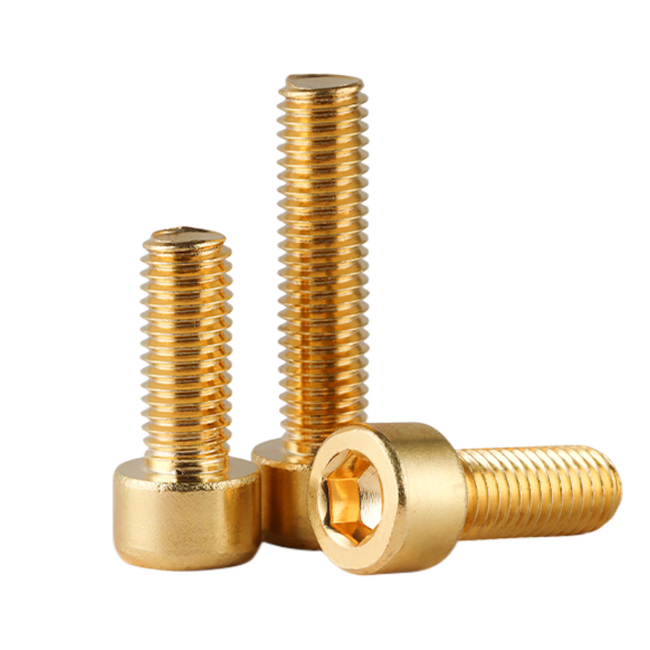 Brass Socket head machine screws