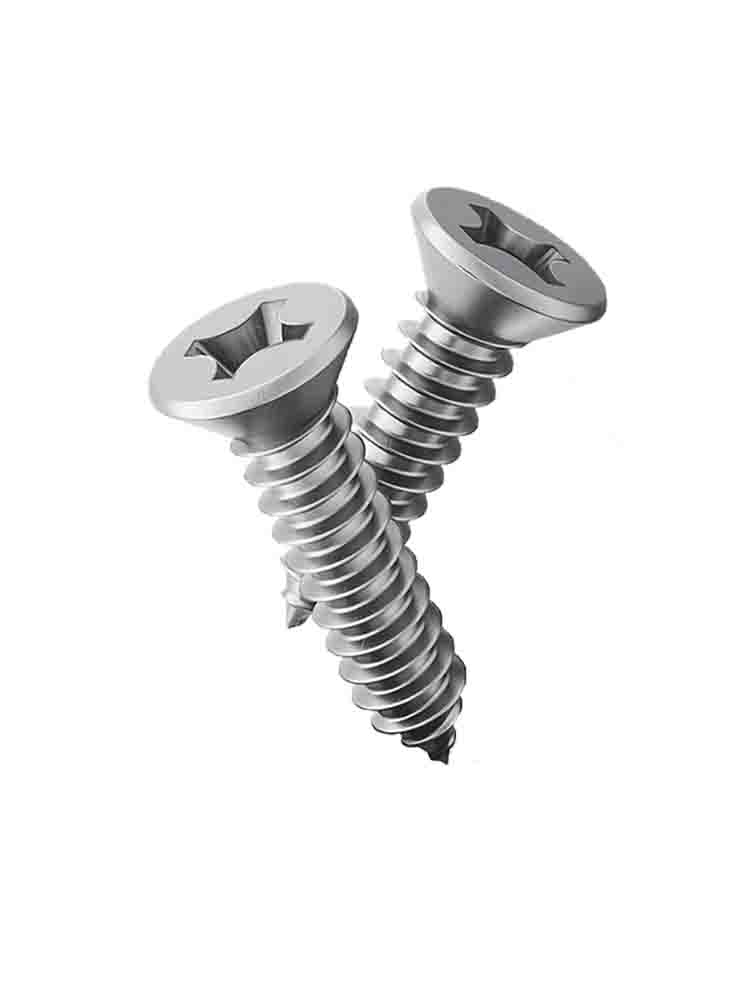 Phillips fiberboard screws