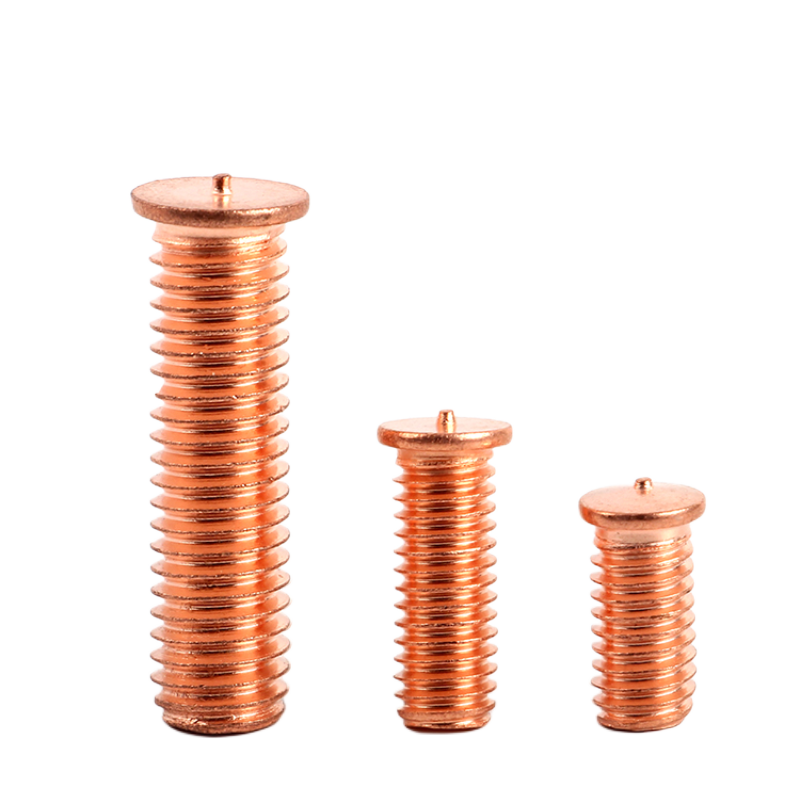 Steel with plating copper Press Rivet Screws – sunhardware.cn