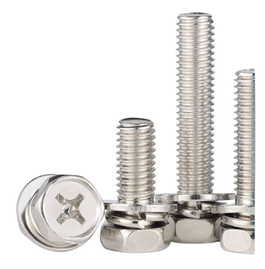 Hexagon head machine screws